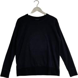Papu logo sweatshirt, black | woman XS