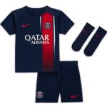 Siniset Polyesteriset Nike Dri-Fit Paris Saint Germain F.C. Lasten pelipaidat 3 kpl alennuksella 