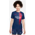 Naisten Tummansiniset Polyesteriset Nike Football Paris Saint Germain F.C. Kestävän muodin Jalkapallopaidat alennuksella 
