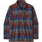 Patagonia M' S L/s Organic Cotton Mw Fjord Flannel Shirt - Guides: Superior Blue - Miehet - L - Partioaitta