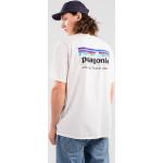 Patagonia P-6 Mission Organic T-paita valkoinen Lyhythihaiset paidat