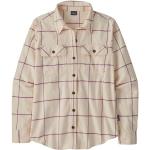 Patagonia W' S L/s Organic Cotton Mw Fjord Flannel Shirt - Woodland: Natural - Naiset - S