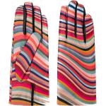 Paul Smith striped gloves - Pink