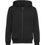 Pe Element Zipped Hood Tops Sweat-shirts & Hoodies Hoodies Black Panos Emporio
