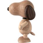Peanut X Snoopy Smoked Oak Large Home Decoration Decorative Accessories-details Wooden Figures Brown Boyhood