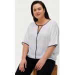 Naisten Valkoiset Polyesteriset Koon 4 XL MARINA RINALDI Plus-koon puserot alennuksella 