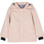 Petit Bateau hooded zip-up rain jacket - Pink