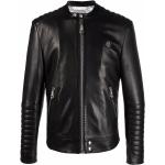 Philipp Plein Iconic Plein leather jacket - Black