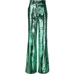 Naisten Vihreät Polyesteriset Philipp Plein Paljetti Leveälahkeiset housut alennuksella 