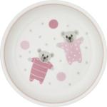 Kotimaiset Vaaleanpunaiset Keraamiset Pentik Lasten lautaset läpimitaltaan 18cm 