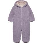 Pile Suit Bambi Outerwear Fleece Outerwear Fleece Coveralls Purple Wheat