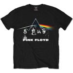 Pink Floyd Men's DSOTM Band and Prism Short Sleeve T-Shirt, Black, Small