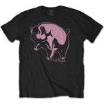 Pink Floyd Men's Pig Short Sleeve T-Shirt, Black, X-Large