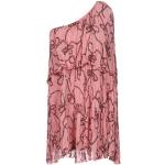 Naisten Vaaleanpunaiset Viskoosiset Koon M Mini PINKO Off-shoulder Yksiolkaimiset mekot 