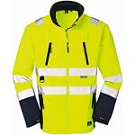 Pittsburgh 4 Protect Hi-Vis Softshell Jacket Weatherproof Jacket -