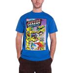 Plastic Head Herren Dc Originals Justice League of America T-Shirt, Blau-Blau, X-Large