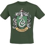 Miesten Vihreät Koon L Harry Potter Slytherin Puuvillat-paidat 