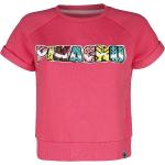Naisten Vaaleanpunaiset Retro-tyyliset Polyesteriset Koon L Lyhythihaiset Pokemon Pikachu O -kaula-aukkoiset Lyhythihaiset t-paidat 