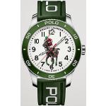 Polo Ralph Lauren 42mm Automatic Pony Player White Dial/Green Bezel