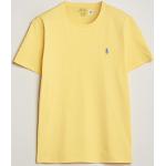 Miesten Keltaiset Koon XXL Lyhythihaiset Ralph Lauren Polo Ralph Lauren O -kaula-aukkoiset Logo-t-paidat 
