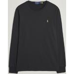 Polo Ralph Lauren Luxury Pima Cotton Long Sleeve T-Shirt Black