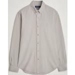 Polo Ralph Lauren Slim Fit Cotton Textured Shirt Grey Fog