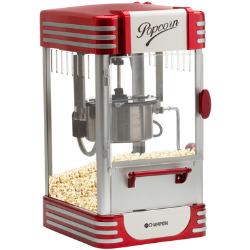 Popcorn-kone Retro XL PCM406 - punainen metallinhohtoinen