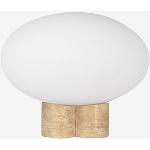 Beiget Designer Kiviset Globen Lighting Kiillotetut Pyöreät Pöytälamput 