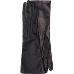 Prada Long nylon and leather gloves - Black