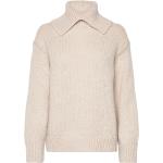 Pullover Long Sleeve Tops Knitwear Turtleneck Beige Marc O'Polo