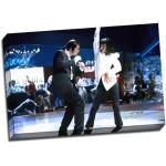 Pulp Fiction Dance Scene Canvas Art Print Framed Picture Large 20x30 Inches A1