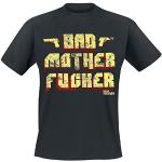Pulp Fiction Herren Bad Mother FEr T-Shirt, Schwarz, S