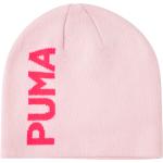 Puma - Pipo Ess Classic Cuffless Beanie Jr - Roosa - ONE SIZE YOUTH