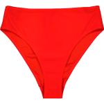 Naisten Punaiset Koon XS Korkeavyötäröiset Puma Bikinihousut 