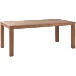 Puutarhapöytä 190x105 cm puinen vaalea MONSANO