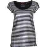 QS by s.Oliver T-Shirt Top, Size:M;Color:Silver