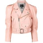 R13 belted biker jacket - Pink