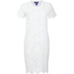 Naisten Valkoiset Viskoosiset Koon S Lyhythihaiset Ralph Lauren Collection O -kaula-aukkoiset Lyhythihaiset mekot alennuksella 