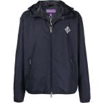 Ralph Lauren Purple Label Essex monogram hooded windbreaker jacket - Blue
