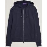 Ralph Lauren Purple Label Luxury Fleece Full Zip Sweater Navy