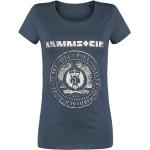 Rammstein T-paita - Est. 1994 - S- XL - varten Naiset - Laivastonsininen