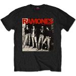 Ramones Herren T-Shirt Rocket to Russia Kurzarm, Schwarz, XXL