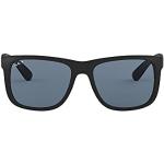 Ray-Ban Unisex Sunglasses, Rubber Lightweight, Havana/Brown Gradient, One Size Fits All - Rectangular 54