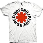 Red Hot Chili Peppers Asterisks Men's White T-Shirt