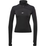 Naisten Mustat Polyesteriset Koon 3 XL Reebok Performance Tekniset paidat talvikaudelle alennuksella 