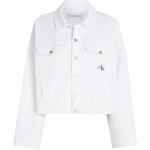 Naisten Valkoiset Farkkukankaiset Koon M Calvin Klein Jeans Plus-koon takit 