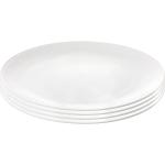 Relief - White Dinner Plate Home Tableware Plates Dinner Plates White Aida