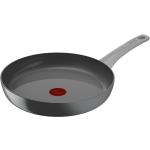 Renew On Frypan 28 Cm Grey Home Kitchen Pots & Pans Frying Pans Black Tefal