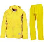 Result Men's Waterproof Rain Suit, Rain Jacket and Trousers - neon yellow, size: l