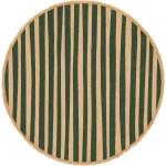 Vihreät Juutti-kankaiset Rugvista Joulu-aiheiset Pyöreät matot läpimitaltaan 100cm 